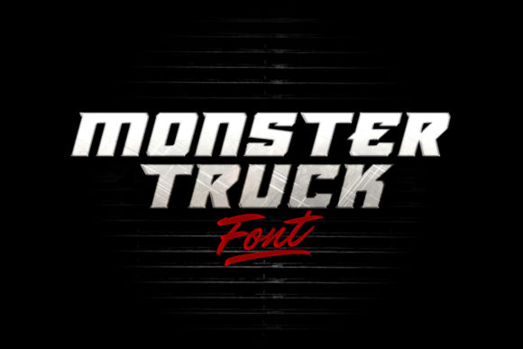 Monster Truck Font: Bold, Modern Display Typography