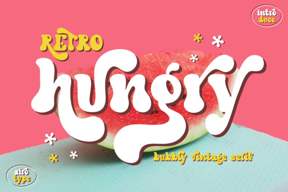 Retro Hungry: A Display Font with Vintage Vibe and Modern Utility