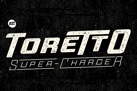 ToreTtO: The Display Font Built for Speed and Impact